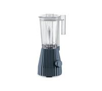 Alessi Plissé MDL09 G - Mixeur Design avec Carafe Graduée, Résine Thermoplastique, Prise Européenne 700W, 1.5l, Gris