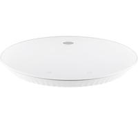 Alessi Balance de cuisine numérique Plissé MDL16 - Suspendue, résine et verre trempé, Blanc