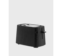 Alessi Plissé MDL08 B - Grille-Pain Design, Six Niveaux de Dorure, en Résine Thermoplastique, Fiche Européenne 850 W, Noir