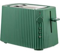Alessi Grille-pain Plissé MDL08 GR Six niveaux de dorure 850 W Vert foncé