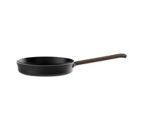 Alessi Poêle edo PU113/24 B – Aluminium antiadhésif, manche long inox PVD Marron
