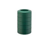 Alessi - MDL19 GR - Conteneur Porte-Capsules Nespresso avec 5 Étagères Rotatives, en Résine Thermoplastique, Vert