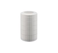 Alessi Porte-capsules à café PLISSE MDL19 W - 5 étagères rotatives - Résine thermoplastique - Blanc