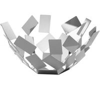 Alessi La Stanza Dello Scirocco, Coupe À Fruits, en Acier Inoxydable 18/10, Argent, 27,3 x 27,3 x 12,7 cm