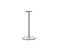 ALESSI Porte-rouleau Mattina 33cm Gris chaud/Bambou gris clair