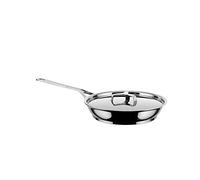 Alessi Pots&Pans Poêle en Acier Inoxydable 18/10 Argenté, Ø 24 cm