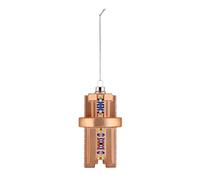 Alessi Décoration de sapin de Noël Prism ESA06 2 – Design en verre soufflé décoré à la main