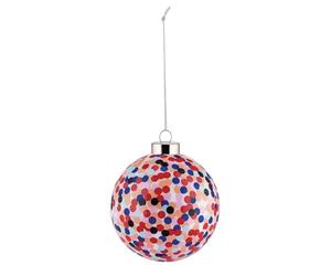 Alessi Proust AM43 2 - Boule de Noël Design en Verre Soufflé Décoré à la Main