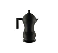 Alessi Pulcina - Cafetière espresso noire, 15 cl, aluminium