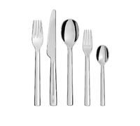 Alessi Reb09s5 Ovale Service à Couverts 5 Pièces en Acier Inoxydable 18/10 Brillant