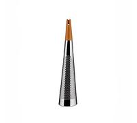 Alessi RS08 Todo - Râpe à Fromage et Noix de Muscade Design Géant en Acier Poli et Bois, Acciaio/Legno