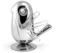 Alessi Rt01 Chip Porte-trombones Magnétique en Zamac Chromée, Argent (Silver)