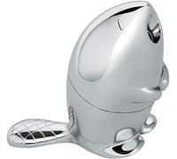 Alessi Rt02 Kastor Taille-crayon en Zamac Chromée argent