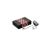 ALESSI Set à pâtes 3 pièces acier inoxydable/plastique argent