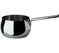 Alessi Casserole à long manche Mami SG105/14 – Acier inox 18/10, fond magnétique, 1 L, Ø 14,5 cm