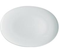 Alessi Sg53/22 38 Mami Plat de Service Ovale en Porcelaine Blanche