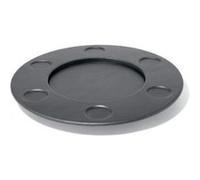 ALESSI SG61 B MAMI PLATEAU ROND TOURNANT POUR FONDUE EN BOIS