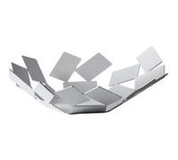 Alessi MT01 W Stanza Dello Scirocco Corbeille, Blanc, 24.5x23.2x6.2 cm