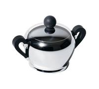 Alessi - Sucrier - Bombe - Acier inoxydable - Gris