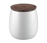 Alessi The Five Season MW62S 2 W Bougie Parfumée Cire à Base Végétale Cardamome Jacinthe et Vétiver Blanc Petite