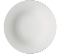 Alessi Assiette plate TI05/1 KU porcelaine blanche Set de 4 pièces