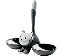 Alessi Tigrito gamelle pour chat-gris