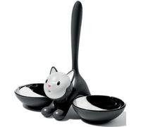 Alessi Tigrito gamelle pour chat-noir