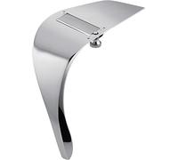 Alessi UNS04 Mandoline à Truffes, Acier Inoxydable, Argent, , 20.00 x 8.50 x 8.00 cm