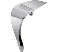 Alessi UNS04 Mandoline à Truffes, Acier Inoxydable, Argent, , 20.00 x 8.50 x 8.00 cm