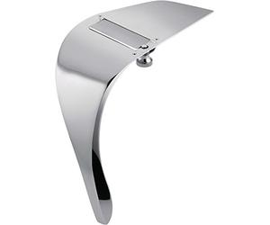 Alessi UNS04 Mandoline à Truffes, Acier Inoxydable, Argent, , 20.00 x 8.50 x 8.00 cm