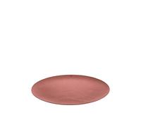 Alessi Veneer PU07 - Plateau de Design, Acier Coloré avec Résine époxy avec Décoration en Relief, Marron