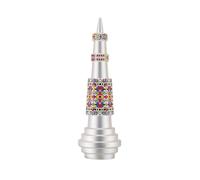 Alessi Vertigo ESA07 - Cime de Sapin de Noël Design, en Verre Soufflé Décoré à la Main