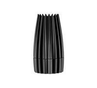 Alessi WAL03 B Grind Moulin à Sel Design Fonte d'Aluminium Noir