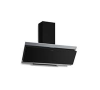 Alessia hotte inclinée | mode extraction et recyclage | acier inoxydable | 404 m³/h | 90 cm A+++