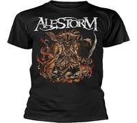Alestorm We are Here to Drink Your Beer T-Shirt Manches Courtes(X-Large)