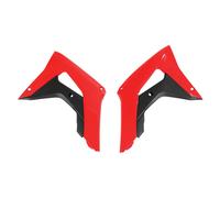 Polisport Off Road Honda Crf250 Rx 19-20 / Crf450 Rx 17-19 Radiator Shrouds Rouge