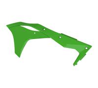 Aletines De Radiateur Polisport Vert Kawasaki KX250/250F Pour Moto Pièces