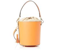 aleva Seau en Cuir, Sac à bandoulière pour Femme, Orange, Einheitsgröße