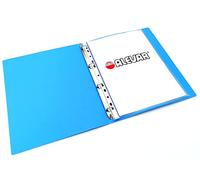 alevar 3703/16l-bl Classeur à anneaux