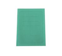 Alevar Chemise simple avec impression en carton Manilla 200 g, format 25 x 34 cm, couleur verte, lot de 100 pièces