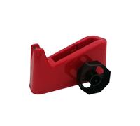 Alevar Distributeur de table rouge pour ruban adhésif - Manuel - 1840/RD - Acier allié - Dispenser d'étiquettes - Dispenser