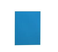 Alevar Lot de 50 chemises simples en carton Bristol 270 g, format 25 x 34 cm, couleur bleu clair,
