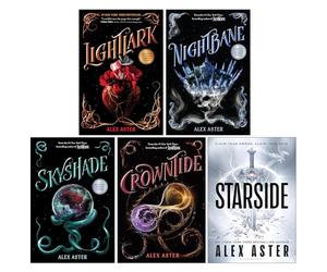 Alex Aster Collection 5 Books Set (Lightlark, Nightbane, Sky Shade, Crowntide & Starside)