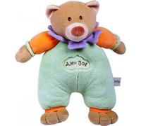 Alex Bog Ours en peluche / Nounours Taille : env. 25cm Bébé Ours en peluche Coloré 25cm Hochet Peluche Clochette