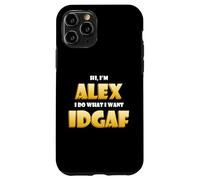 Alex Costume IDGAF Funny Meme Halloween Costume Alexander Coque pour iPhone 11 Pro