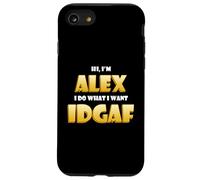 Alex Costume IDGAF Funny Meme Halloween Costume Alexander Coque pour iPhone SE (2020) / 7/8