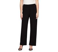 Alex Evenings Straight Leg Dress Pant for Mother of The Bride, Elegant Party Outfit (Petite and Regular Sizes) Pantalon, Jersey Noir Mat, Femme