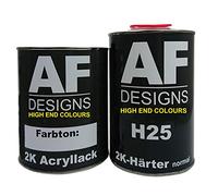 Alex Flittner Designs 1 litres de peinture acrylique 2K Set de peinture automobile compatible avec CHRYSLER HYACINTH BLUE 5376 Y compris le durcisseur et le diluant