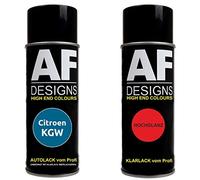 Alex Flittner Designs Bombe aérosol compatible avec Citroen KGW Belle Ile Metallic Vernis de base transparent en aérosol 400ml