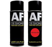 Alex Flittner Designs Bombe aérosol compatible avec Dacia 21D Rouge Passion Vernis de base transparent en aérosol 400ml